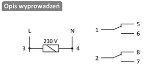 Przekaźnik czasowy schemat podłączenia